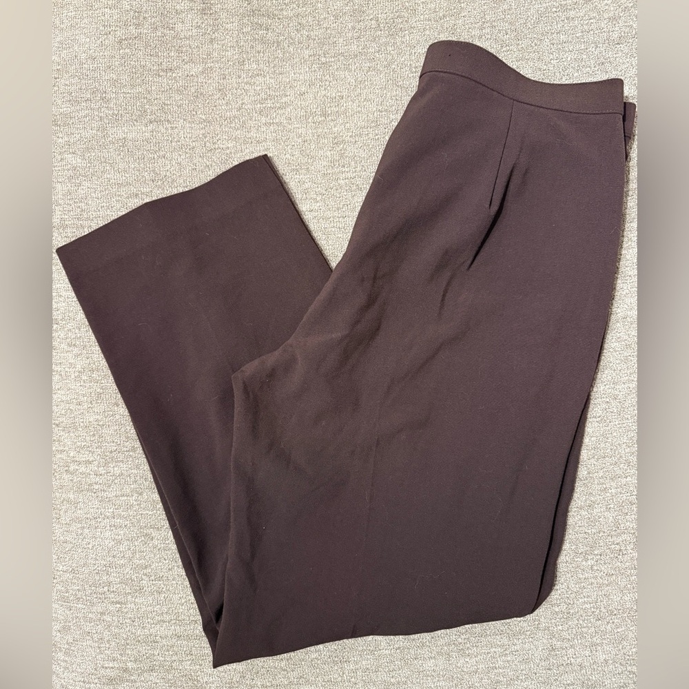 Brown Trouser Slacks - Size 14S - Picture 2 of 7